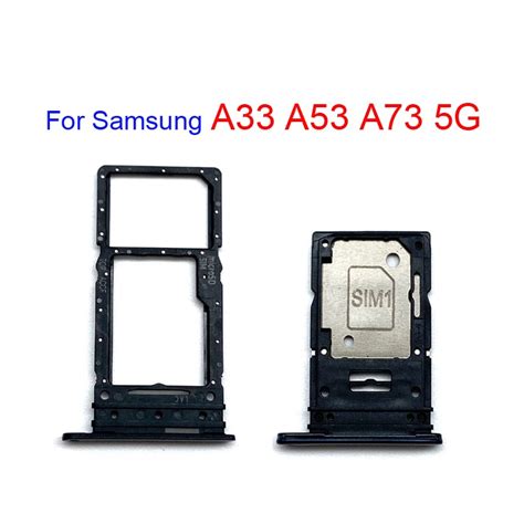 sim card holder tray|SIM Card Tray Holder For Samsung Galaxy A33 A53 A73 5G.